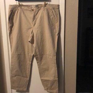 Old Navy chino boyfriend pants